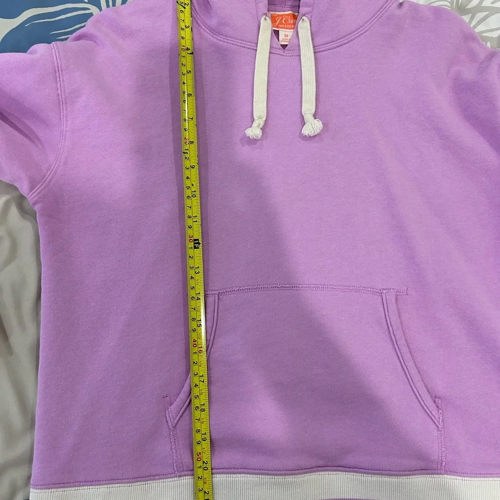 ⤵️ PRICE ⬇️
J. CREW Weekend • Long Sleeve Lavender Hoodie • sz Med • - Picture 9 of 10